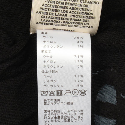 CANDY LIBRIS カーディガン ウール ブラック エルメス トップス HERMES