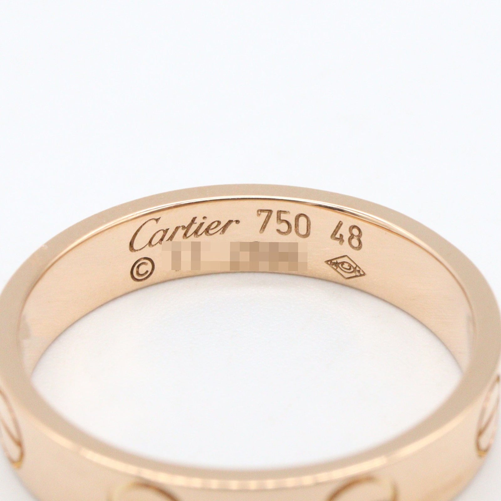 ミニラブリング リング 指輪 K18PG ピンクゴールド カルティエ アクセサリー Cartier