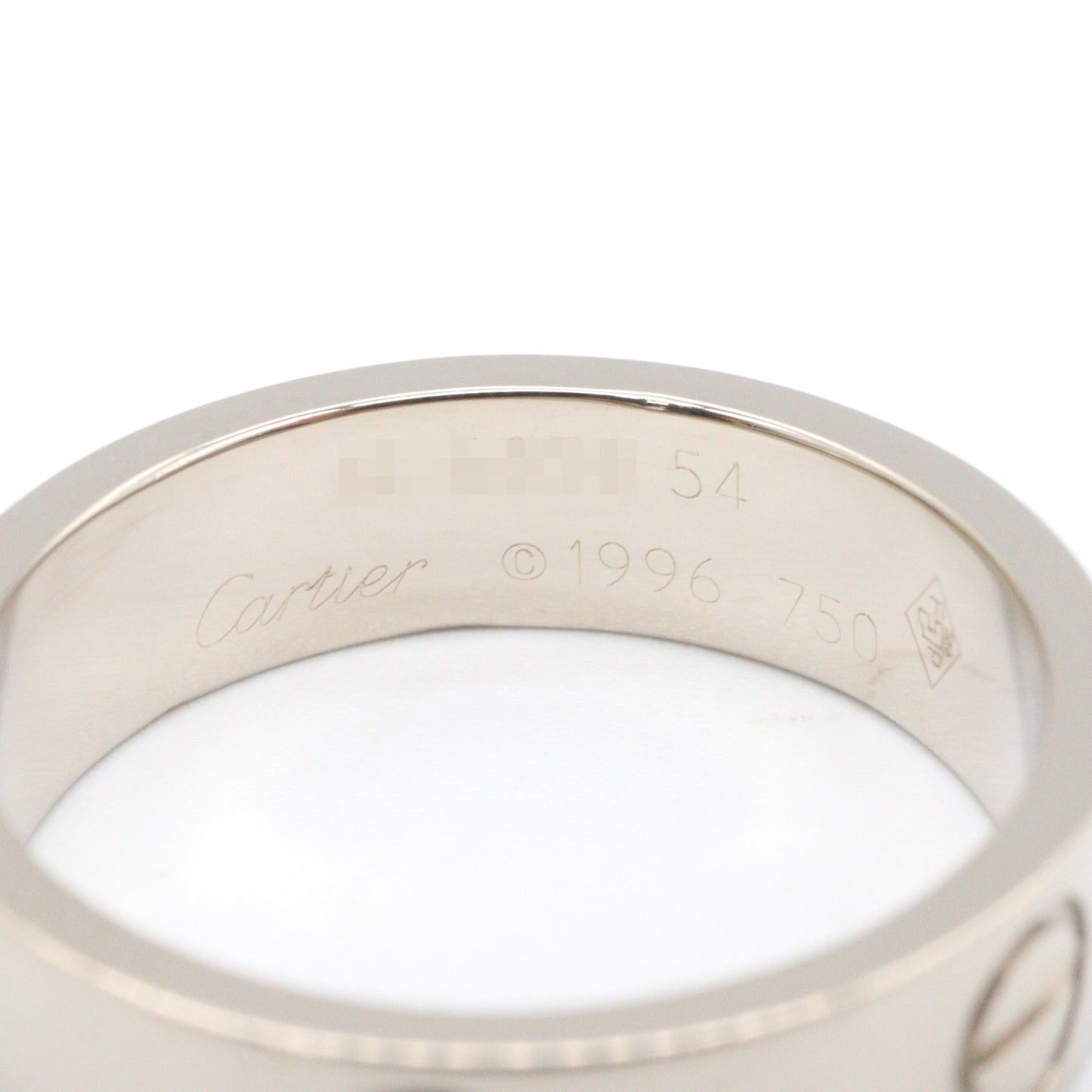 ラブリング リング 指輪 K18WG ホワイトゴールド カルティエ アクセサリー Cartier