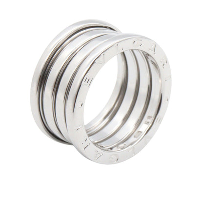 B-zero1 ビーゼロワン リング 4バンド リング 指輪 K18WG ホワイトゴールド ブルガリ アクセサリー BVLGARI