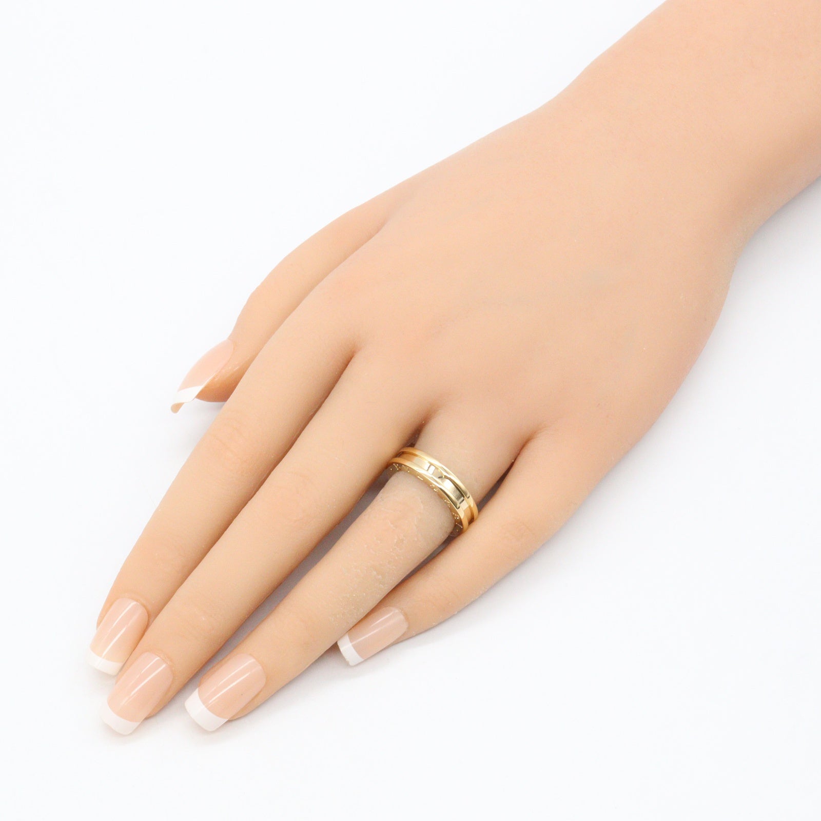 B-zero1 ビーゼロワン リング1バンド リング 指輪 K18YG イエローゴールド ブルガリ アクセサリー BVLGARI