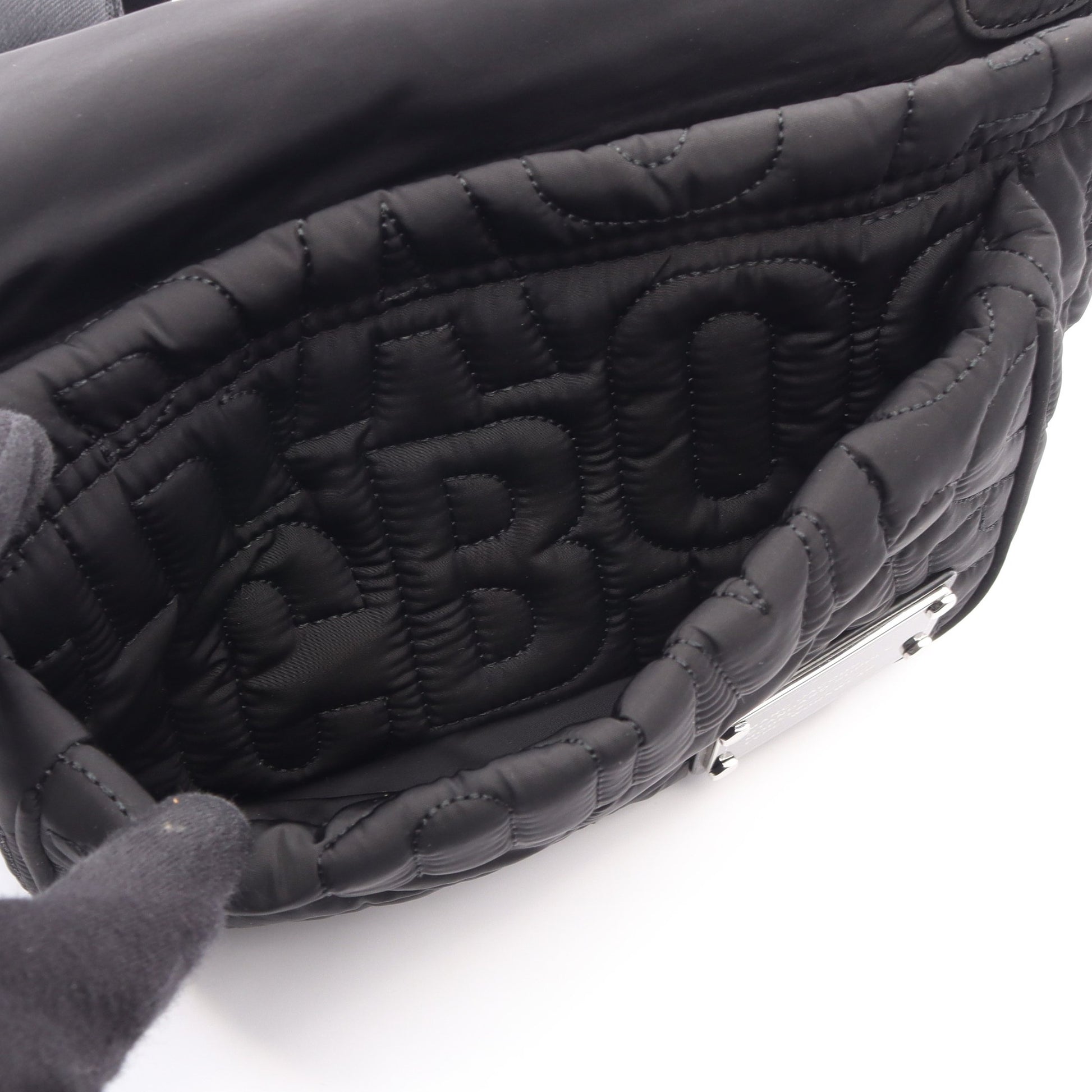 キルティング ショルダーバッグ ナイロン レザー ブラック マークジェイコブス バッグ MARC JACOBS