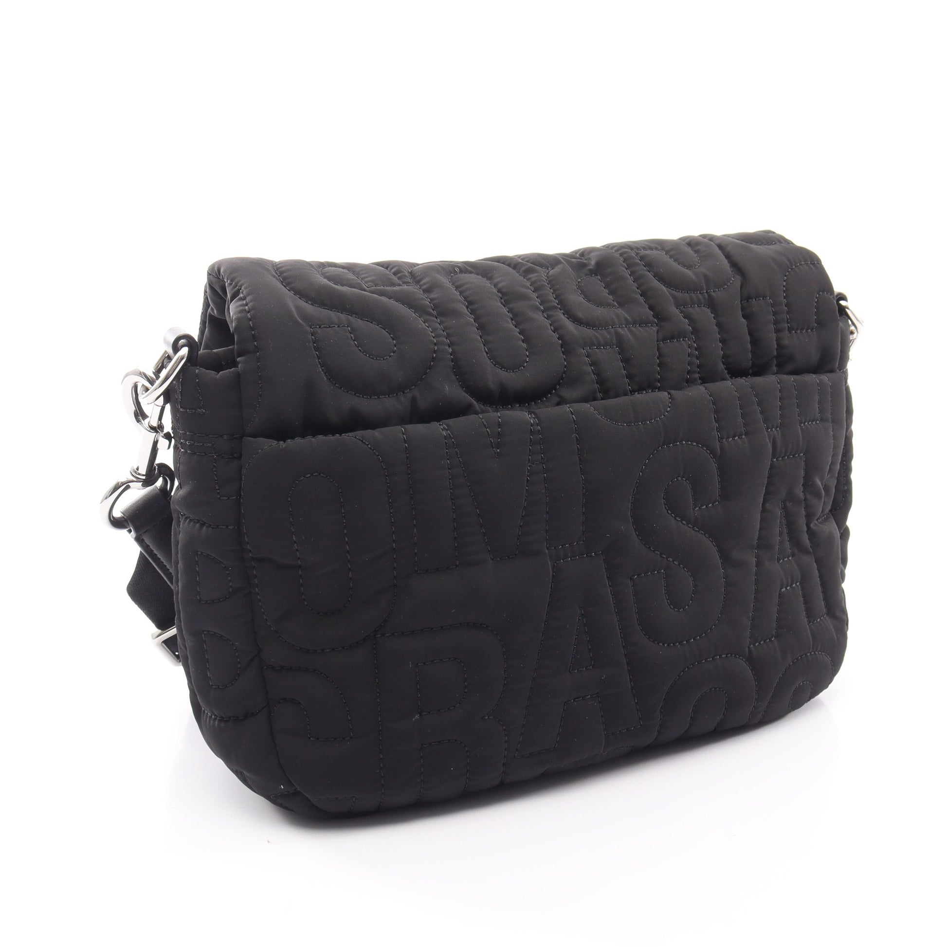 キルティング ショルダーバッグ ナイロン レザー ブラック マークジェイコブス バッグ MARC JACOBS