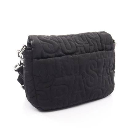 キルティング ショルダーバッグ ナイロン レザー ブラック マークジェイコブス バッグ MARC JACOBS