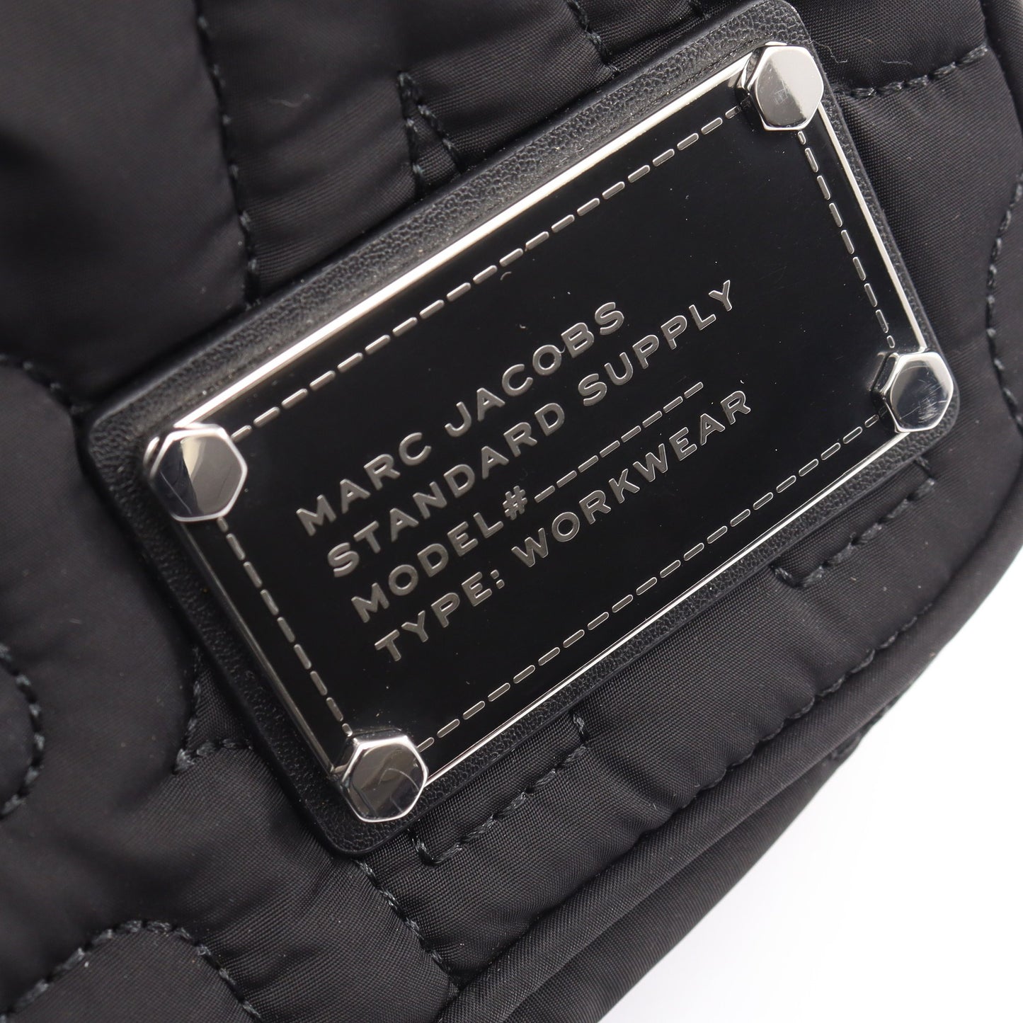 キルティング ショルダーバッグ ナイロン レザー ブラック マークジェイコブス バッグ MARC JACOBS