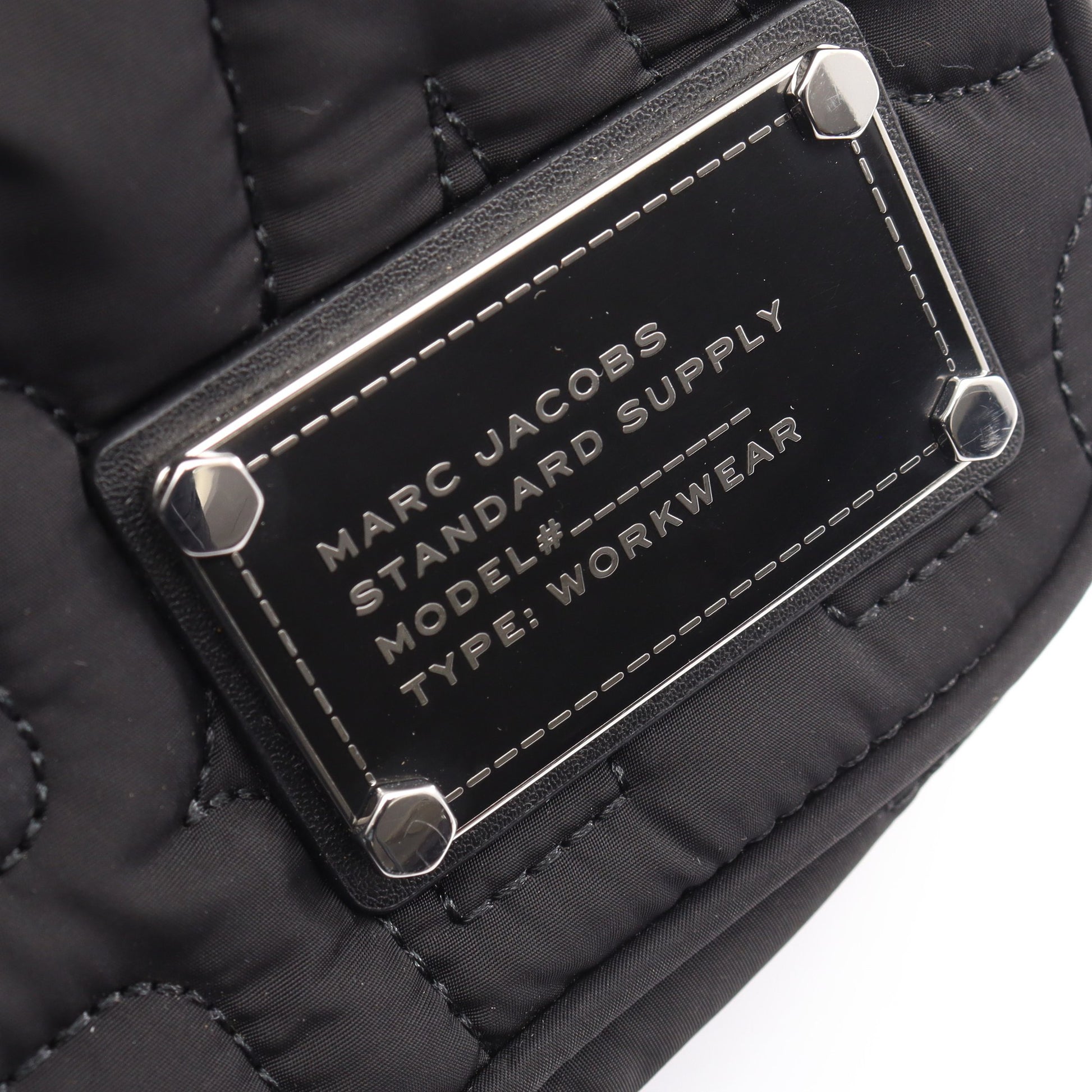 キルティング ショルダーバッグ ナイロン レザー ブラック マークジェイコブス バッグ MARC JACOBS