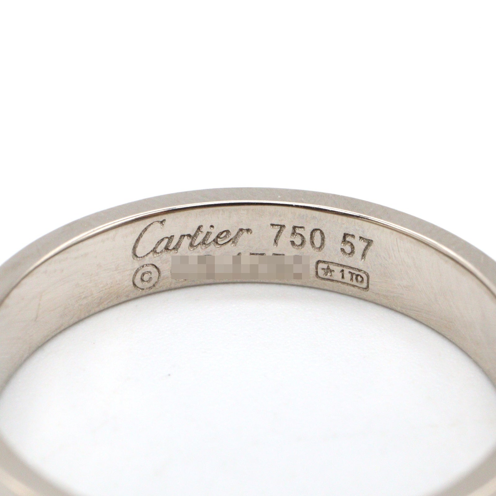 ミニラブリング リング 指輪 K18WG ホワイトゴールド カルティエ アクセサリー Cartier