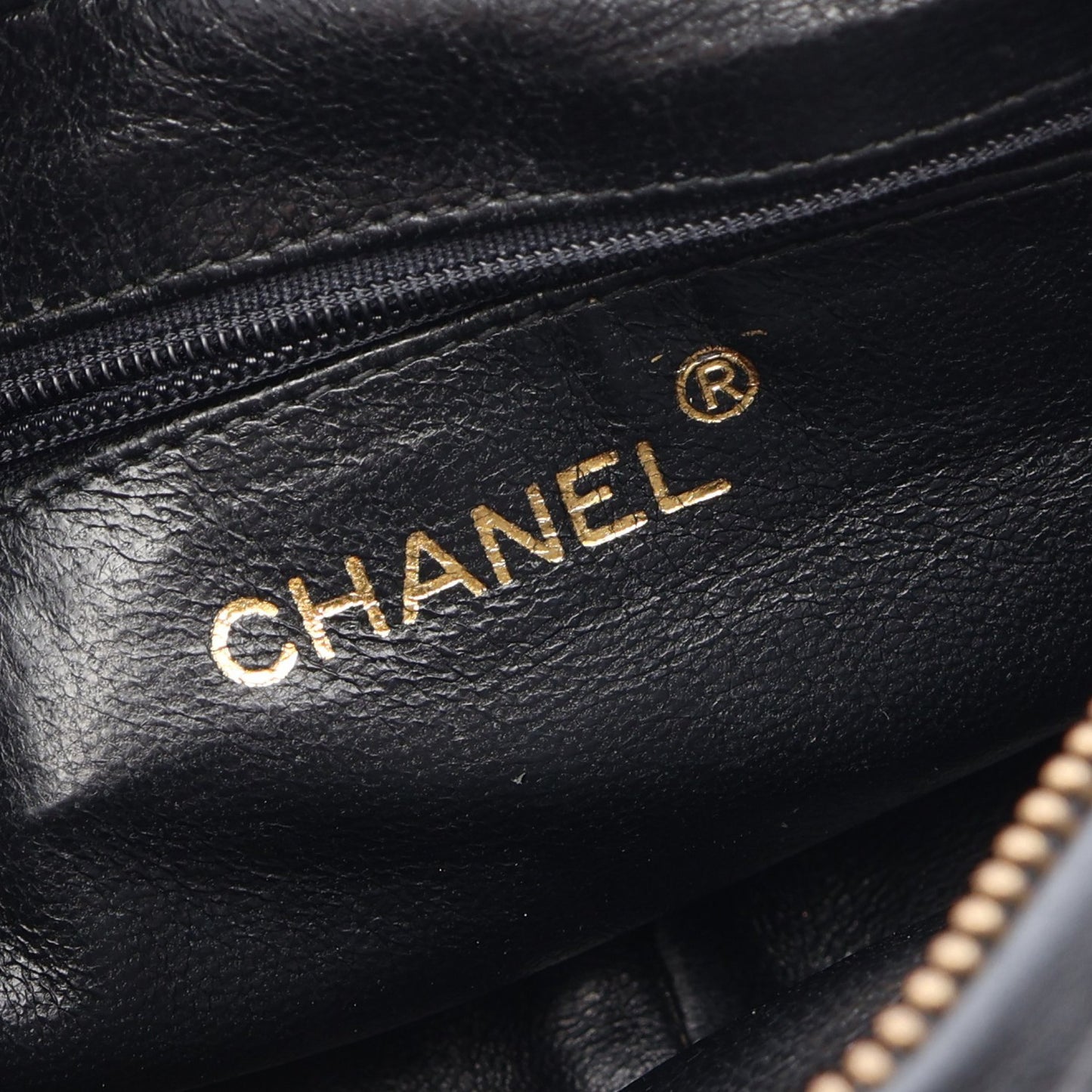 マトラッセ タッセル チェーンショルダーバッグ ラムスキン ブラック ゴールド金具 ヴィンテージ シャネル バッグ CHANEL