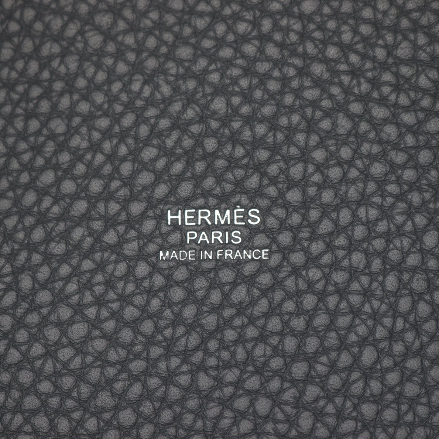 ピコタンロックPM アルドワーズ ハンドバッグ トリヨンクレマンス グレー シルバー金具 K刻印 エルメス バッグ HERMES