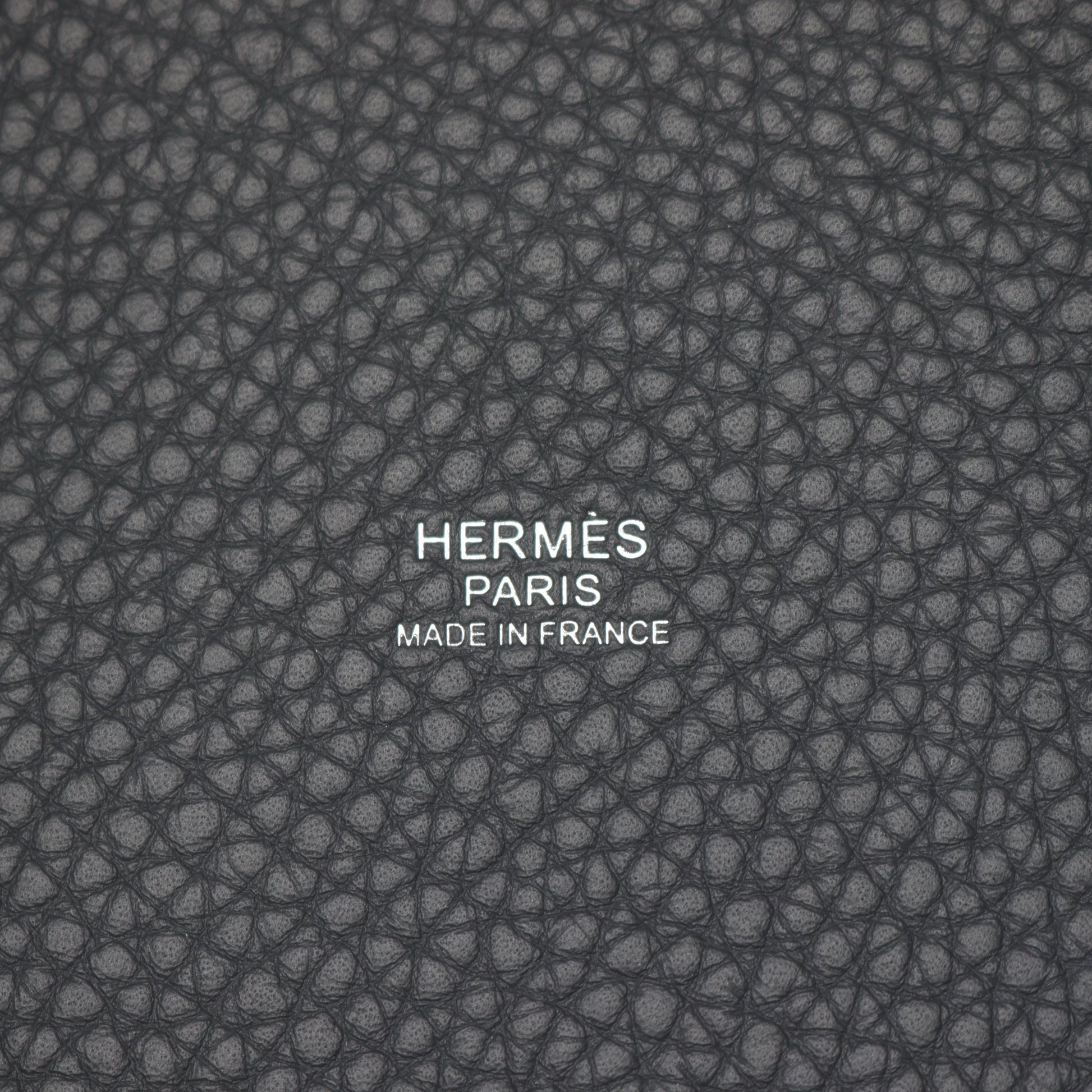 ピコタンロックPM アルドワーズ ハンドバッグ トリヨンクレマンス グレー シルバー金具 K刻印 エルメス バッグ HERMES