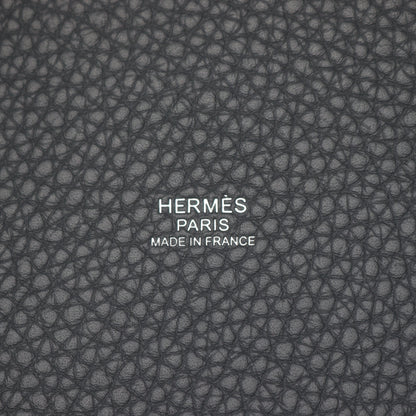 ピコタンロックPM アルドワーズ ハンドバッグ トリヨンクレマンス グレー シルバー金具 K刻印 エルメス バッグ HERMES