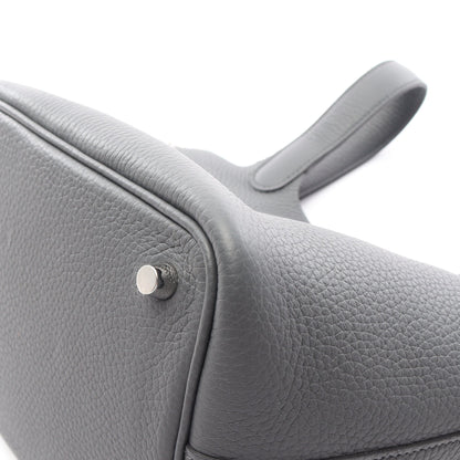 ピコタンロックPM アルドワーズ ハンドバッグ トリヨンクレマンス グレー シルバー金具 K刻印 エルメス バッグ HERMES