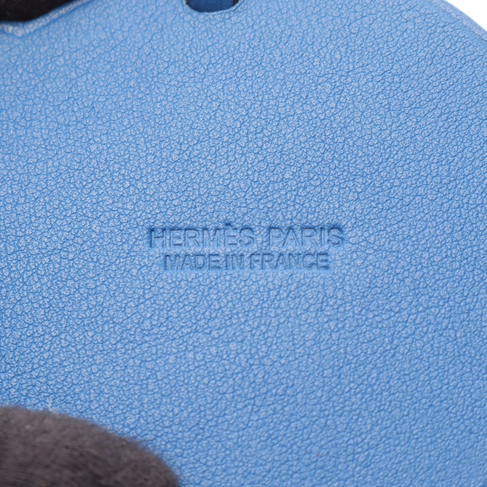 ラビット ムーン ヴォースイフト バッグチャーム ヴォースイフト ブルー エルメス 財布・小物 HERMES