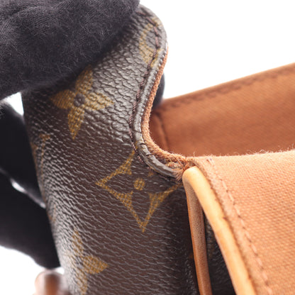 アベス モノグラム ショルダーバッグ PVC レザー ブラウン ルイヴィトン バッグ LOUIS VUITTON