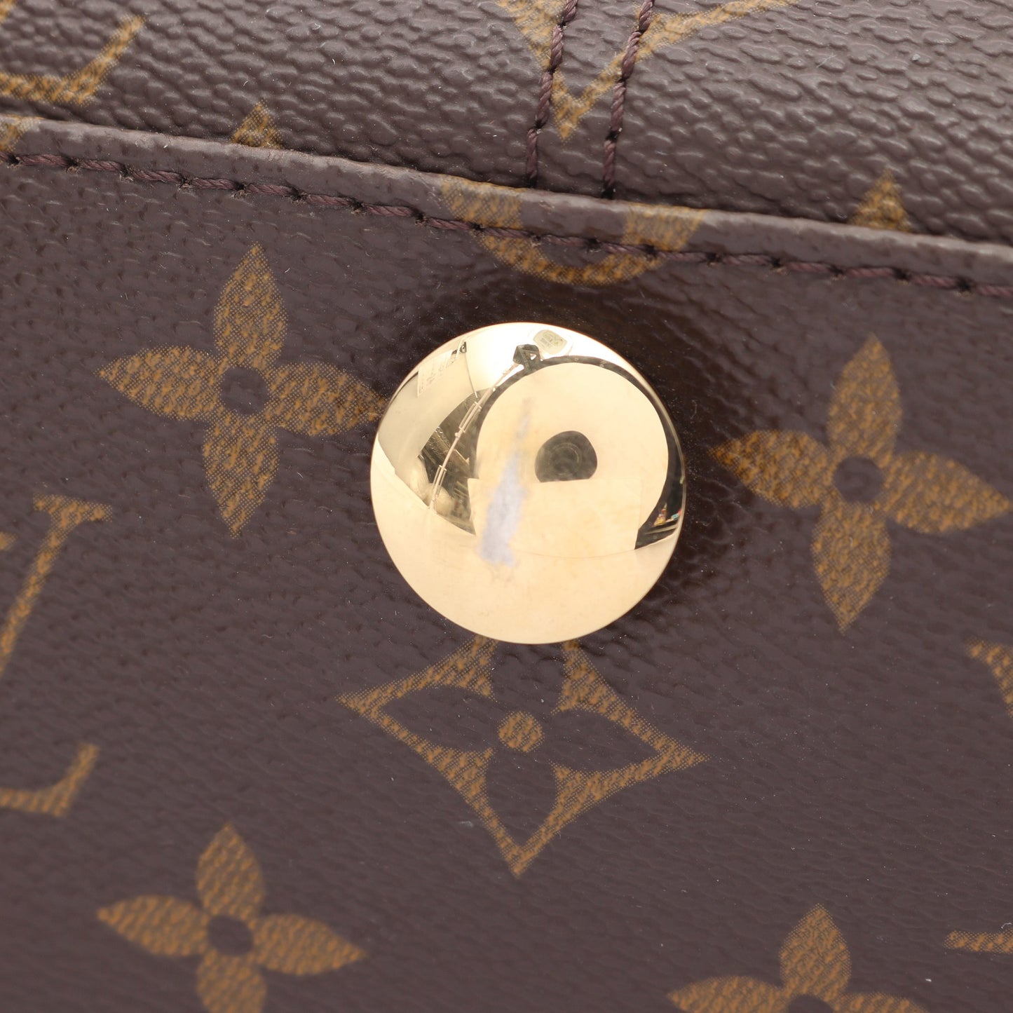 アベス モノグラム ショルダーバッグ PVC レザー ブラウン ルイヴィトン バッグ LOUIS VUITTON