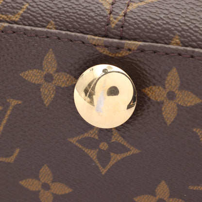 アベス モノグラム ショルダーバッグ PVC レザー ブラウン ルイヴィトン バッグ LOUIS VUITTON
