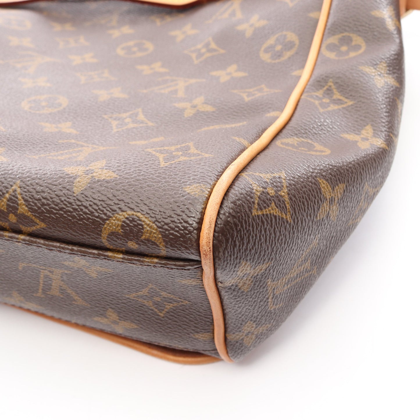 アベス モノグラム ショルダーバッグ PVC レザー ブラウン ルイヴィトン バッグ LOUIS VUITTON