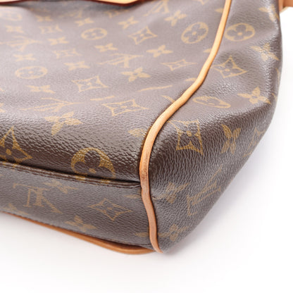 アベス モノグラム ショルダーバッグ PVC レザー ブラウン ルイヴィトン バッグ LOUIS VUITTON