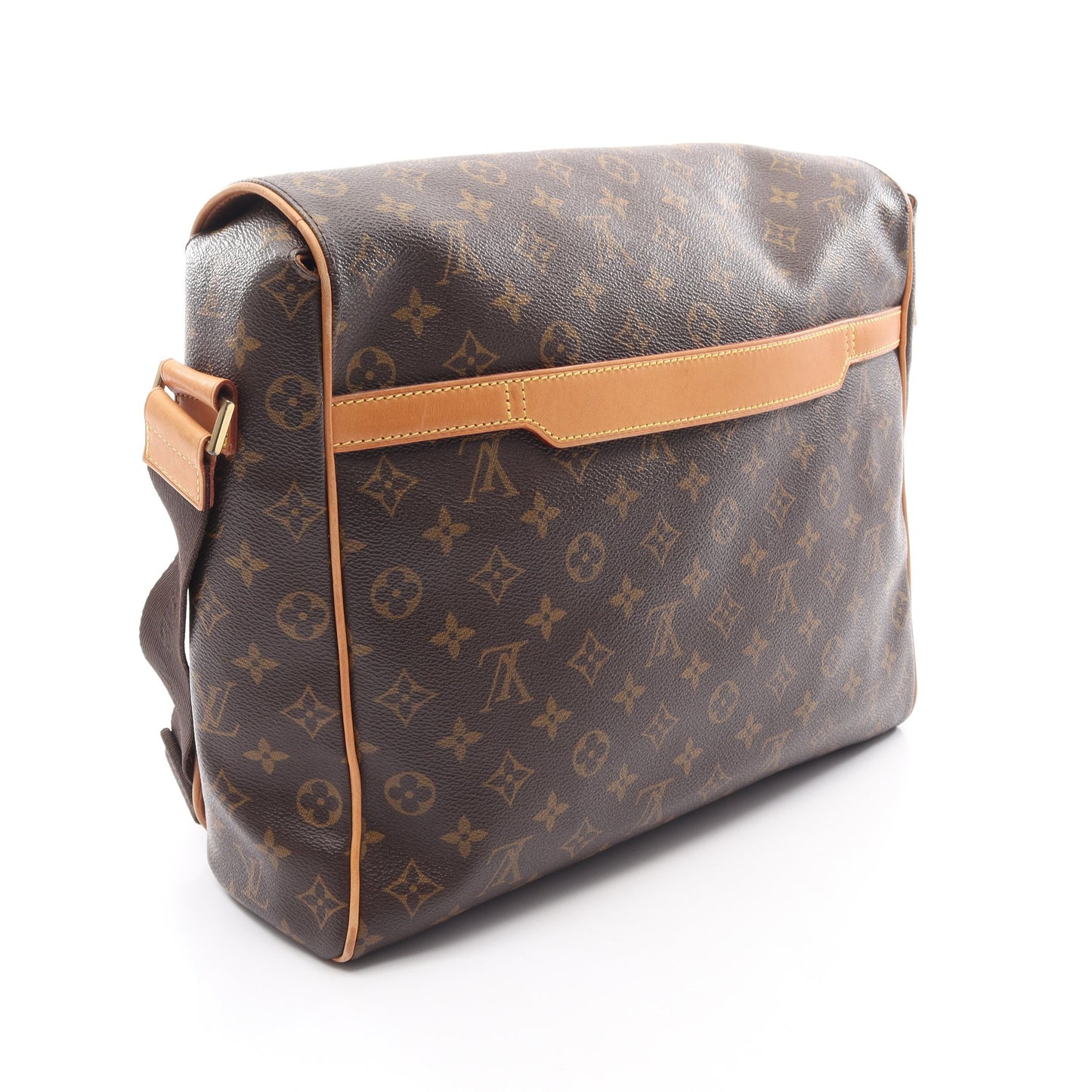 アベス モノグラム ショルダーバッグ PVC レザー ブラウン ルイヴィトン バッグ LOUIS VUITTON