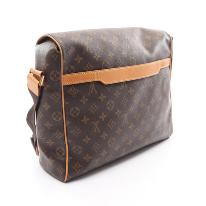 アベス モノグラム ショルダーバッグ PVC レザー ブラウン ルイヴィトン バッグ LOUIS VUITTON
