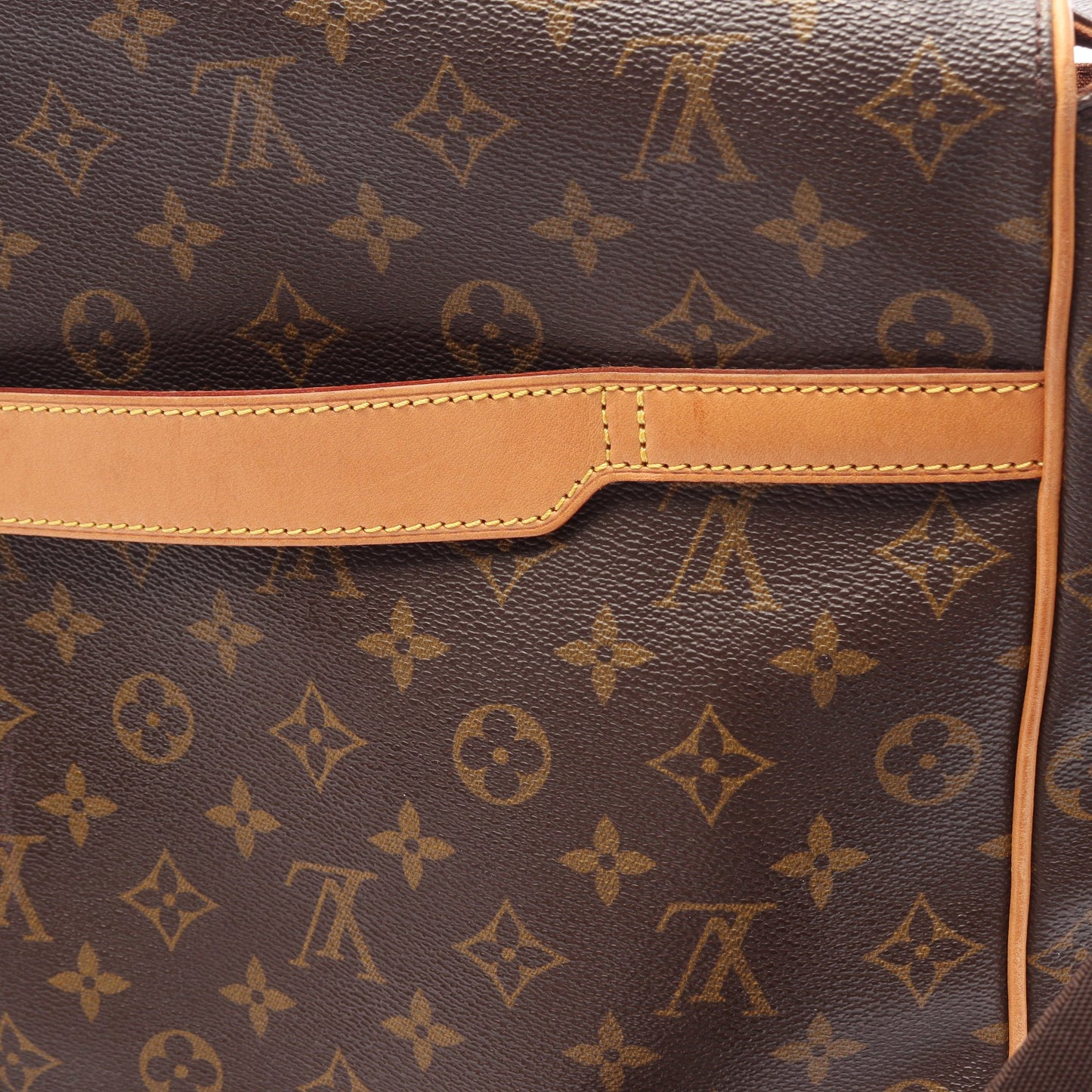 アベス モノグラム ショルダーバッグ PVC レザー ブラウン ルイヴィトン バッグ LOUIS VUITTON