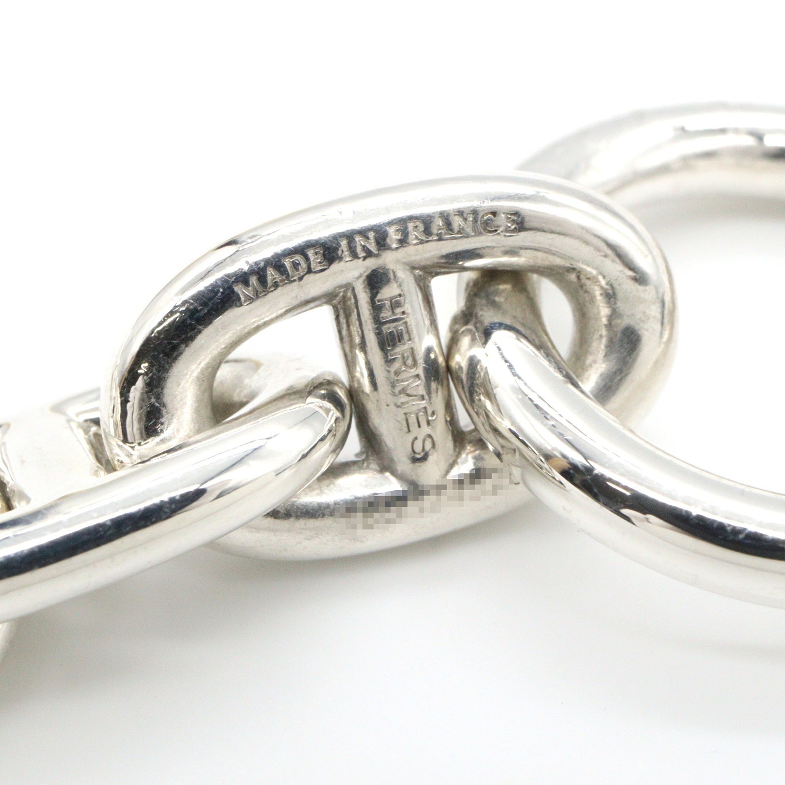 シェーヌダンクル MM 16コマ ブレスレット ブレスレット SV925 シルバー エルメス アクセサリー HERMES