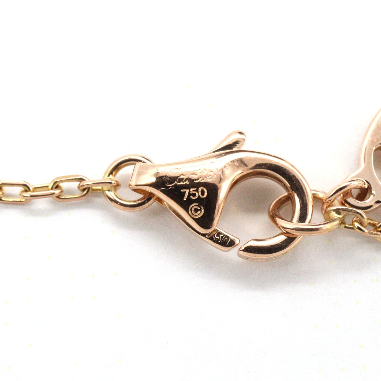 ダムール SM ネックレス ネックレス K18PG ダイヤモンド ピンクゴールド クリア カルティエ アクセサリー Cartier