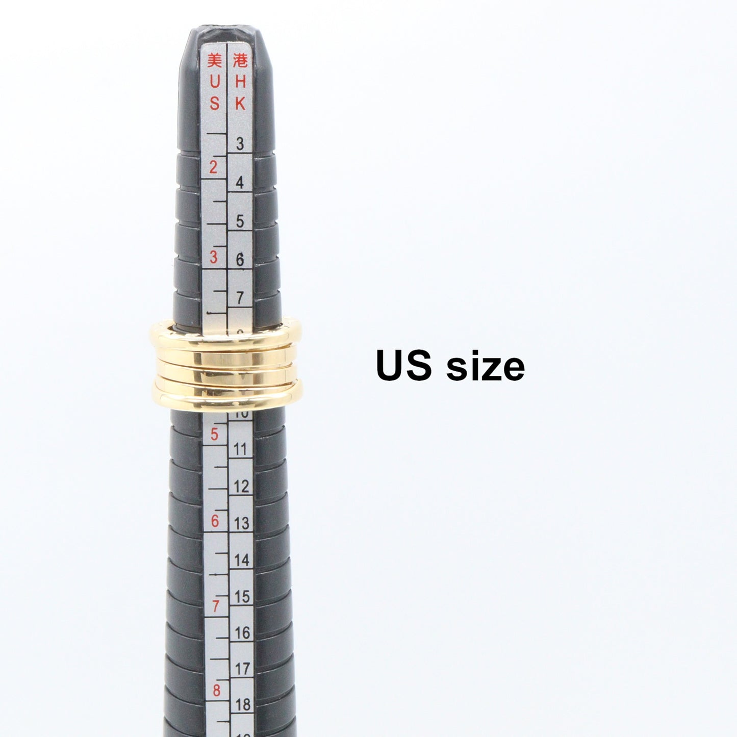 B-zero1 ビーゼロワン リング 4バンド リング 指輪 K18YG イエローゴールド ブルガリ アクセサリー BVLGARI