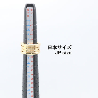 B-zero1 ビーゼロワン リング 4バンド リング 指輪 K18YG イエローゴールド ブルガリ アクセサリー BVLGARI