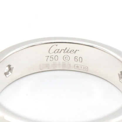 ラブリング 3PD リング 指輪 K18WG ダイヤモンド ホワイトゴールド クリア カルティエ アクセサリー Cartier