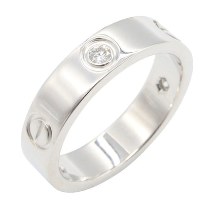 ラブリング 3PD リング 指輪 K18WG ダイヤモンド ホワイトゴールド クリア カルティエ アクセサリー Cartier