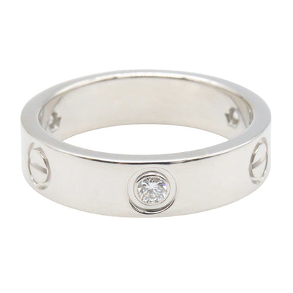 ラブリング 3PD リング 指輪 K18WG ダイヤモンド ホワイトゴールド クリア カルティエ アクセサリー Cartier