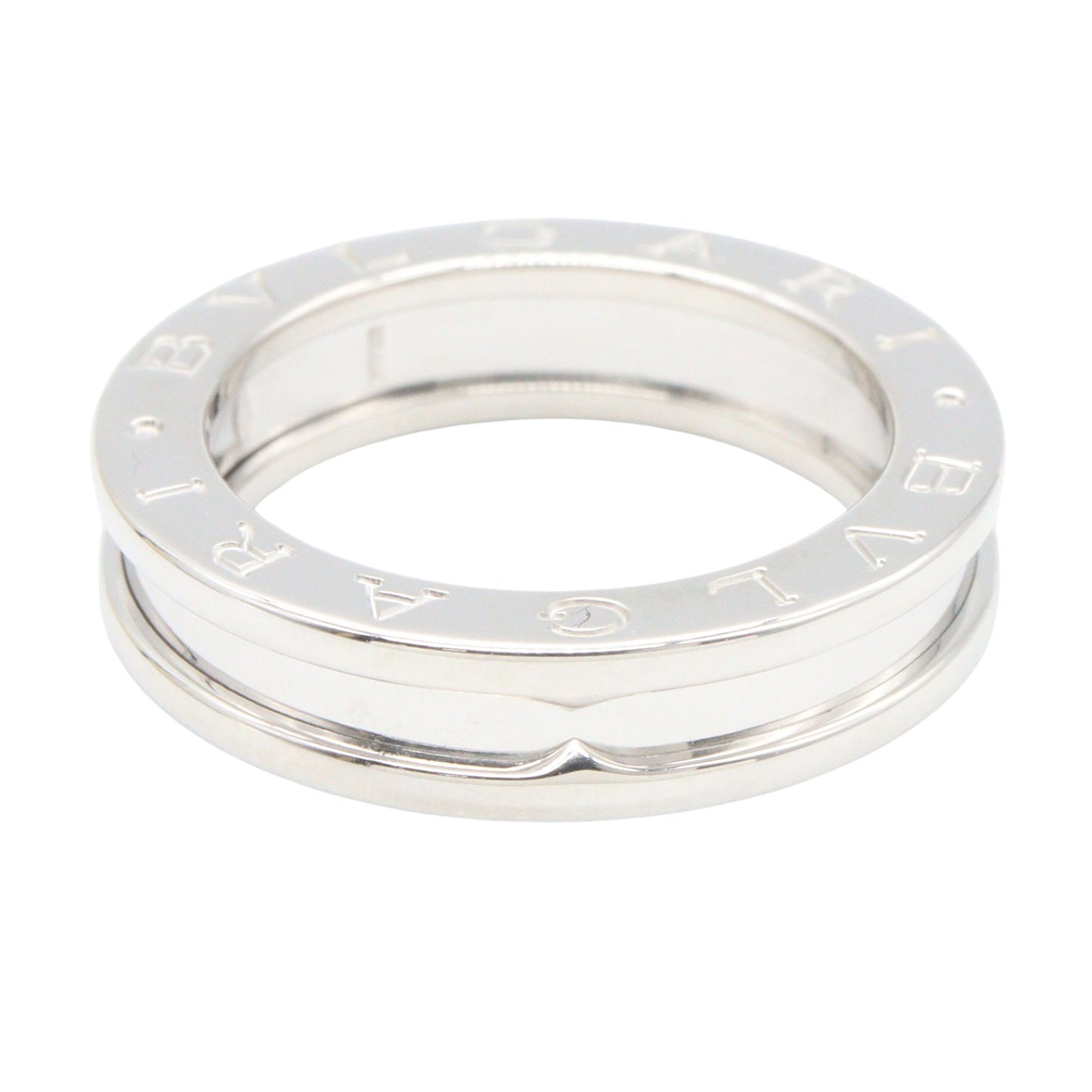 B-zero1 ビーゼロワン リング 1バンド リング 指輪 K18WG ホワイトゴールド ブルガリ アクセサリー BVLGARI