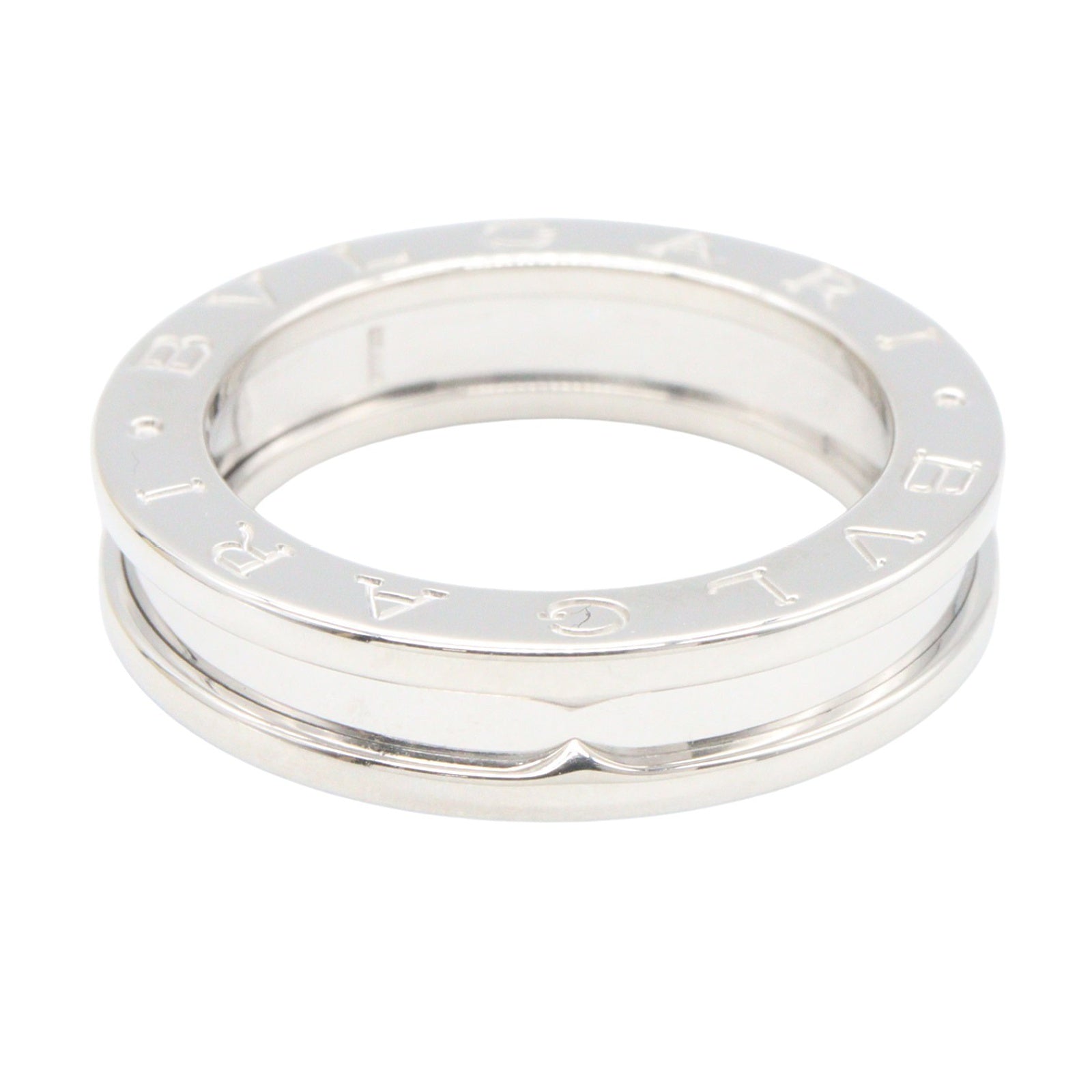 B-zero1 ビーゼロワン リング 1バンド リング 指輪 K18WG ホワイトゴールド ブルガリ アクセサリー BVLGARI