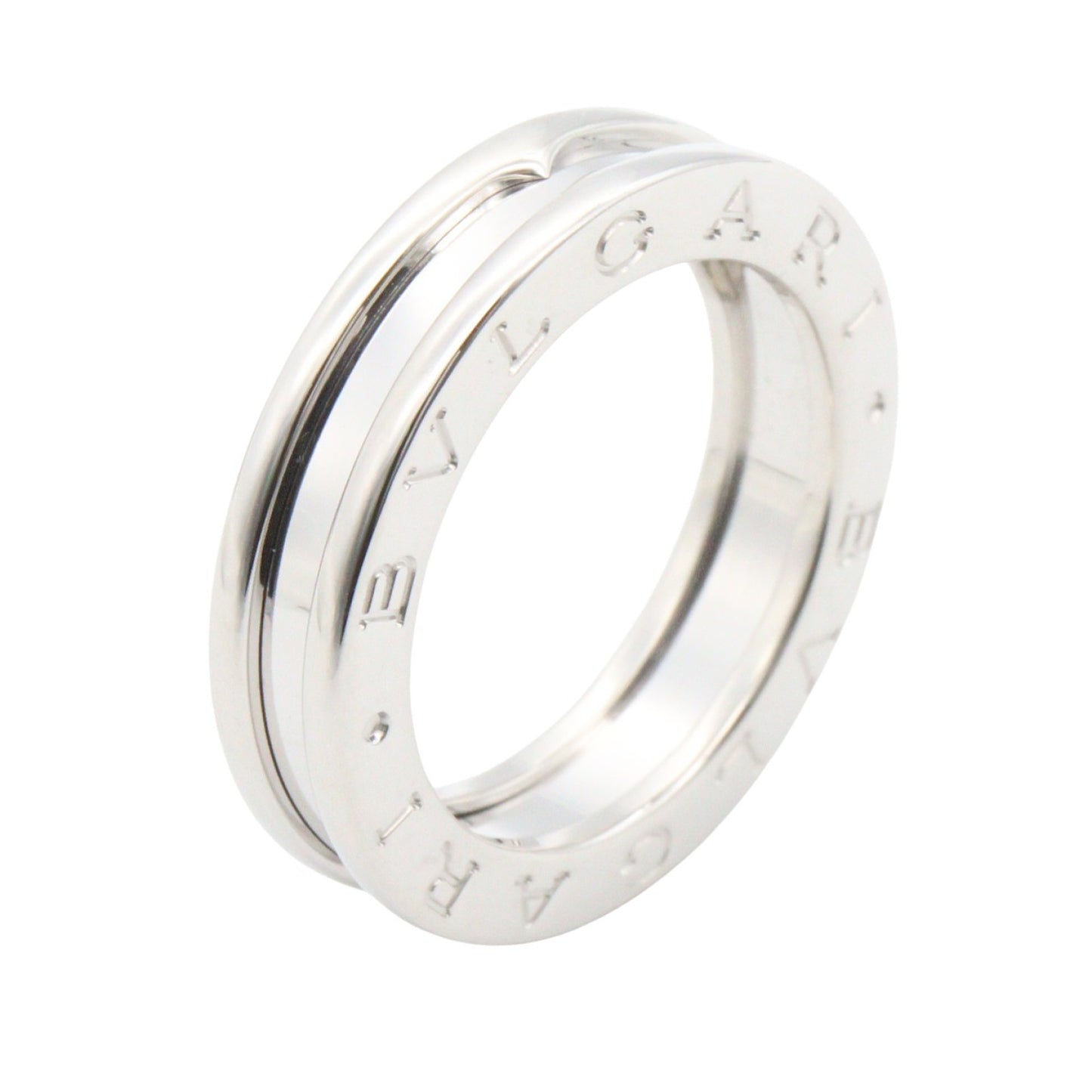 B-zero1 ビーゼロワン リング 1バンド リング 指輪 K18WG ホワイトゴールド ブルガリ アクセサリー BVLGARI