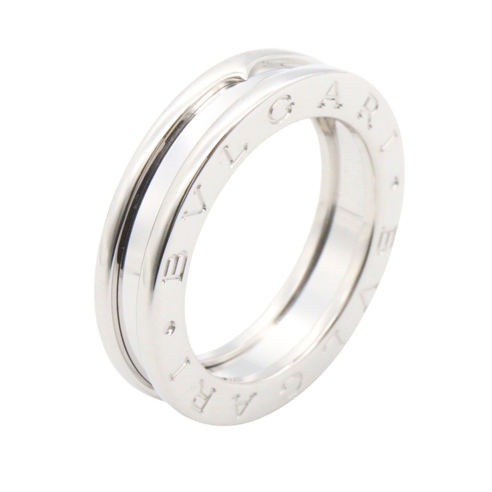 B-zero1 ビーゼロワン リング 1バンド リング 指輪 K18WG ホワイトゴールド ブルガリ アクセサリー BVLGARI