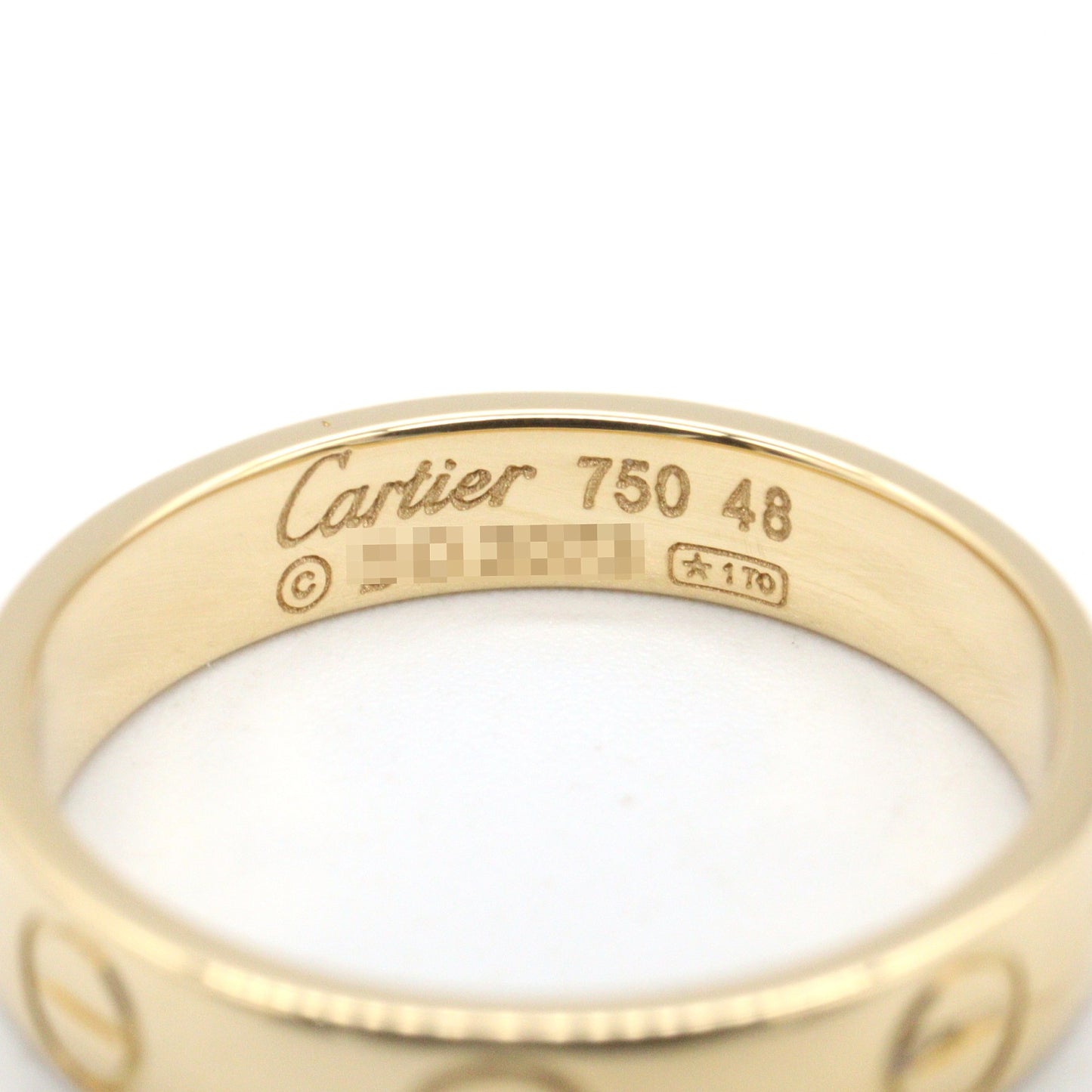 ミニラブリング リング 指輪 K18YG イエローゴールド カルティエ アクセサリー Cartier