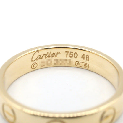 ミニラブリング リング 指輪 K18YG イエローゴールド カルティエ アクセサリー Cartier