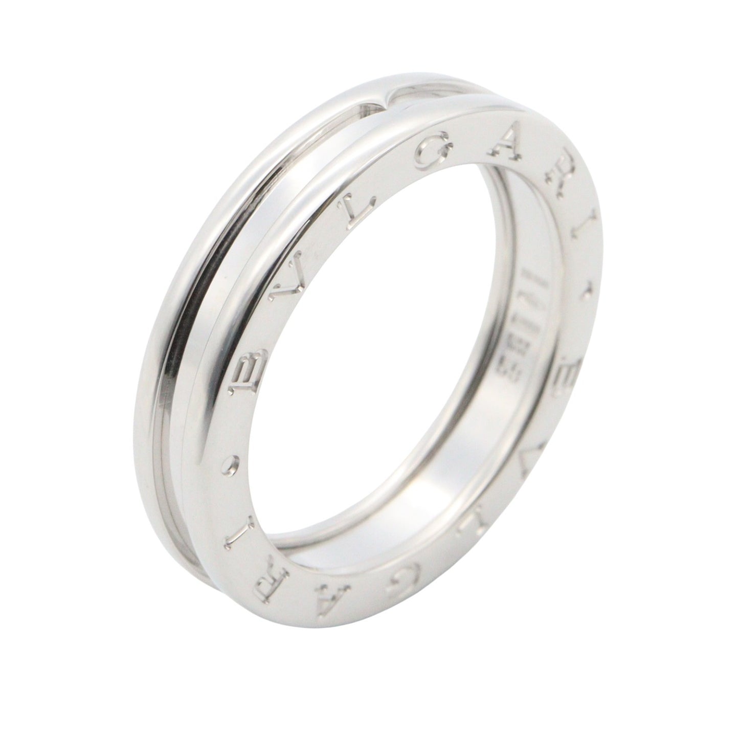 B-zero1 ビーゼロワン リング 1バンド リング 指輪 K18WG ホワイトゴールド ブルガリ アクセサリー BVLGARI
