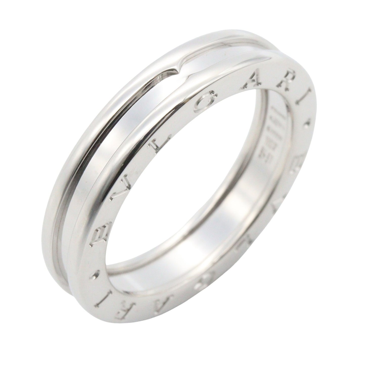 B-zero1 ビーゼロワン リング 1バンド リング 指輪 K18WG ホワイトゴールド ブルガリ アクセサリー BVLGARI