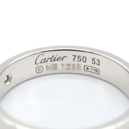 ミニラブリング 1PD リング 指輪 K18WG ダイヤモンド ホワイトゴールド クリア カルティエ アクセサリー Cartier