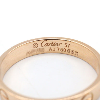ミニラブリング リング 指輪 K18PG ピンクゴールド カルティエ アクセサリー Cartier