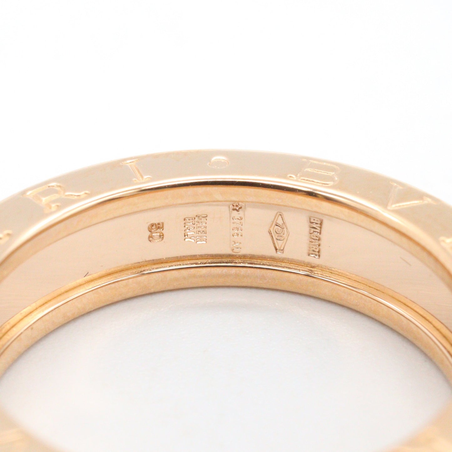B-zero1 ビーゼロワン リング 1バンド リング 指輪 K18PG ピンクゴールド ブルガリ アクセサリー BVLGARI