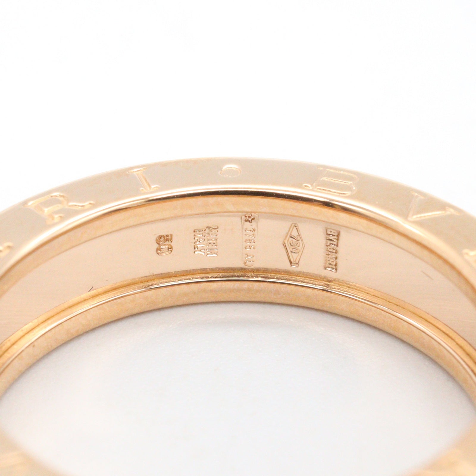 B-zero1 ビーゼロワン リング 1バンド リング 指輪 K18PG ピンクゴールド ブルガリ アクセサリー BVLGARI