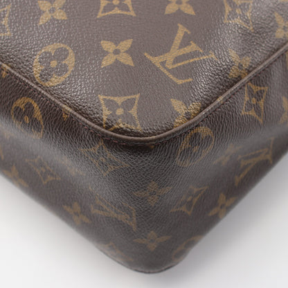 ルーピングGM モノグラム ショルダーバッグ PVC レザー ブラウン ルイヴィトン バッグ LOUIS VUITTON