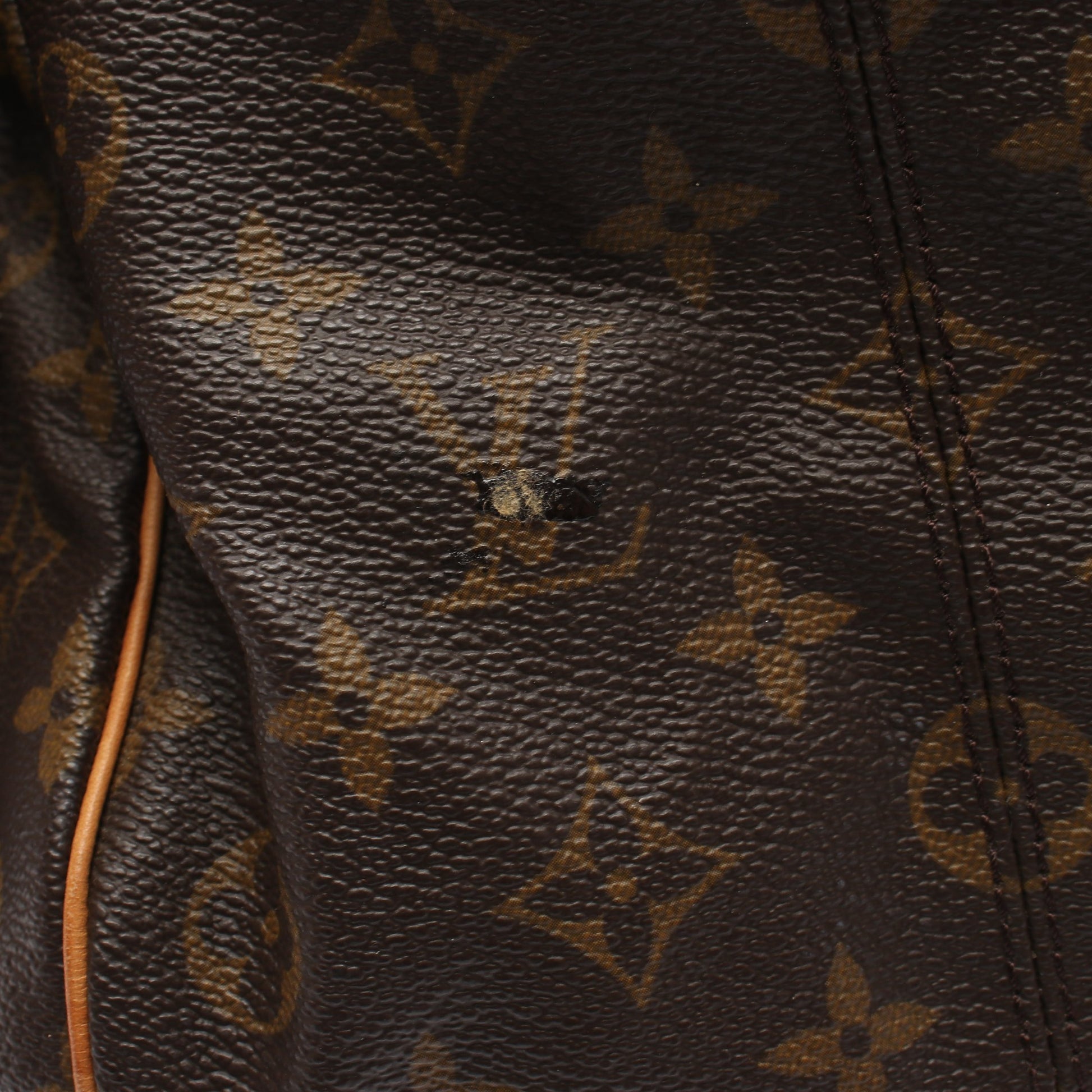 イレーヌ モノグラム ハンドバッグ トートバッグ PVC レザー ブラウン ルイヴィトン バッグ LOUIS VUITTON