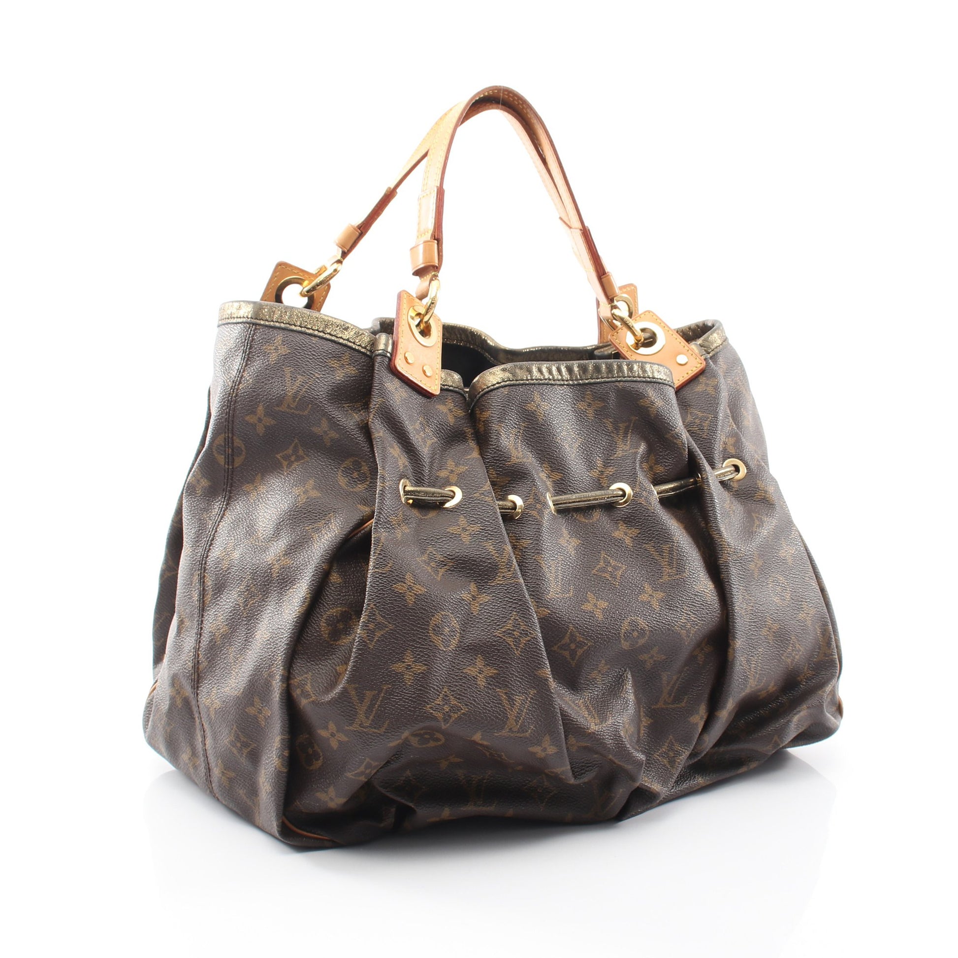 イレーヌ モノグラム ハンドバッグ トートバッグ PVC レザー ブラウン ルイヴィトン バッグ LOUIS VUITTON