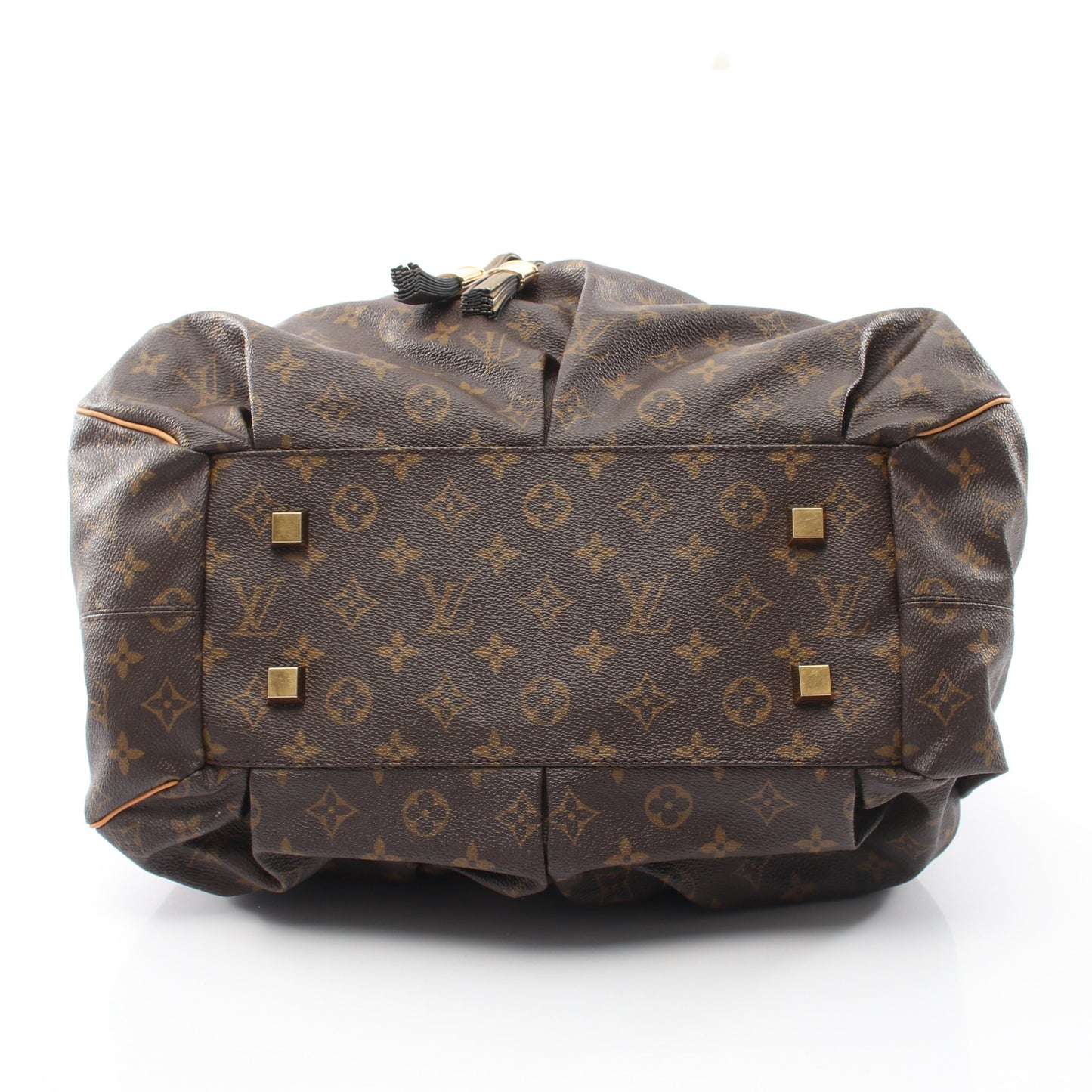 イレーヌ モノグラム ハンドバッグ トートバッグ PVC レザー ブラウン ルイヴィトン バッグ LOUIS VUITTON