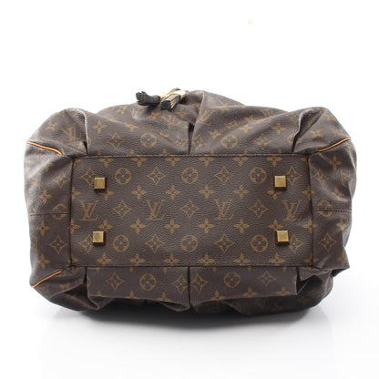 イレーヌ モノグラム ハンドバッグ トートバッグ PVC レザー ブラウン ルイヴィトン バッグ LOUIS VUITTON