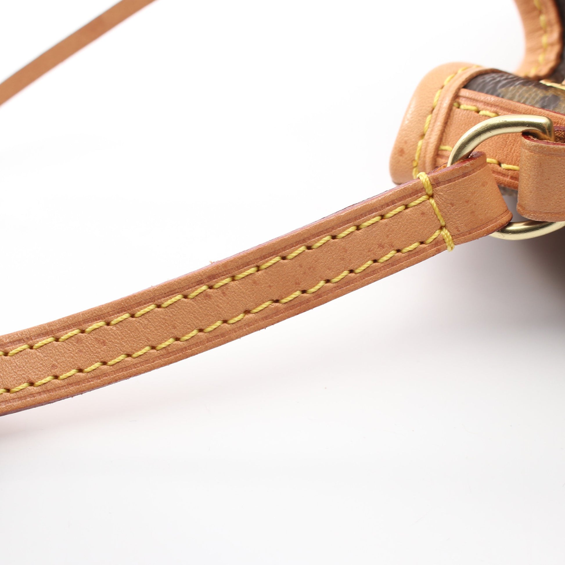 ナノ ノエ モノグラム ショルダーバッグ PVC レザー ブラウン ルイヴィトン バッグ LOUIS VUITTON